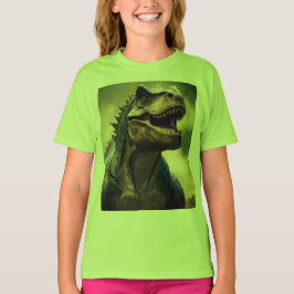 Camiseta Dino Design Girls' Basic