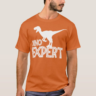 Camiseta Dino Expert Para O Dinossaur Lover