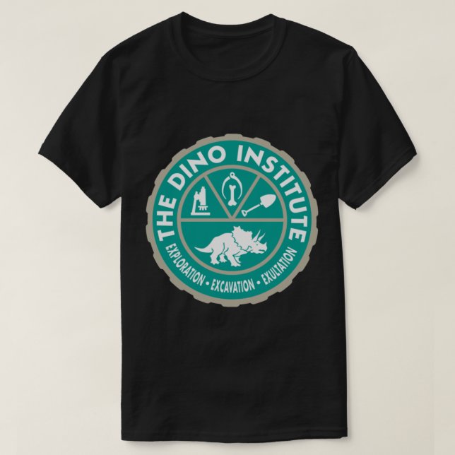 Camiseta Dino Institute Classic T-Shirt.png (Frente do Design)