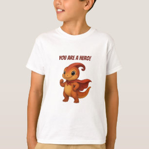 Camiseta Dino Kammli Super-Herói "Você é um Herói"