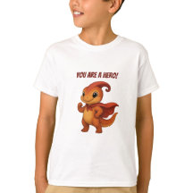 Dino Kammli Superhero „You are a Hero“ T‑Shirt