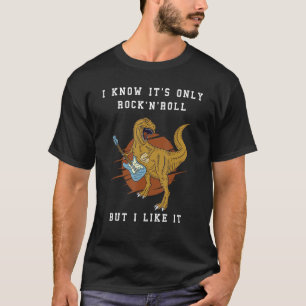 Camiseta Dino Kids Rock Stars