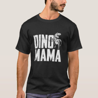 Camiseta Dino Mama Dinossaur Matando Família T Rex
