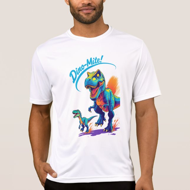 Camiseta Dino-Mite (Frente)