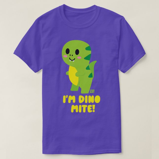 CAMISETA DINO MITE (Frente do Design)