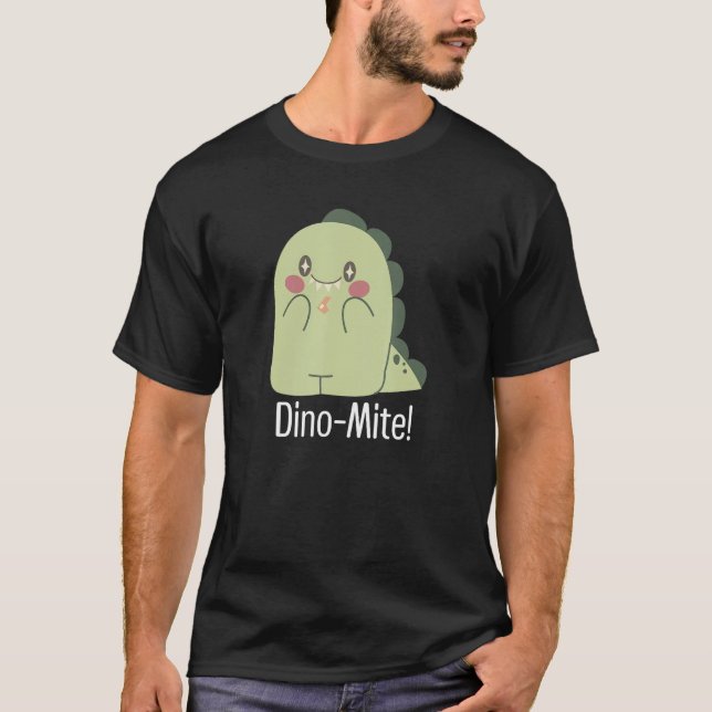 Camiseta Dino Mite Animal Dinosaur (Frente)