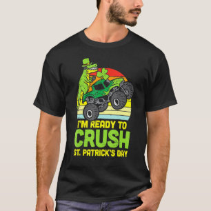 Camiseta Dino Monster Truck Ready Crush Tod