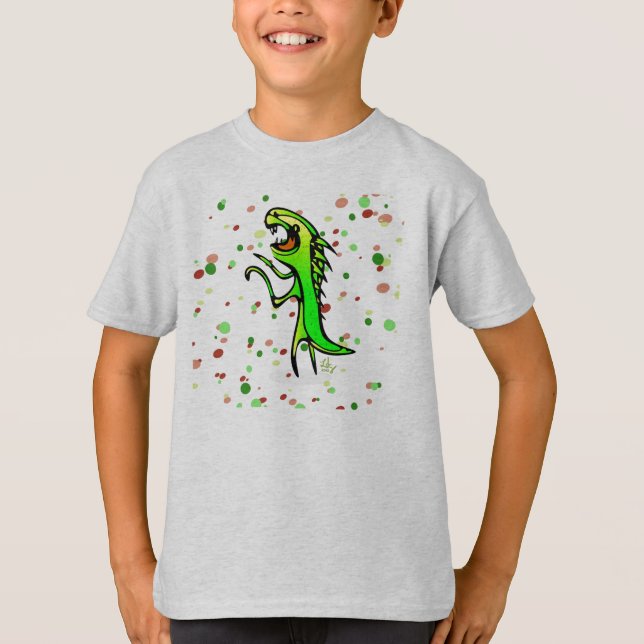 Camiseta DIno Roar Kids' Tee (Frente)