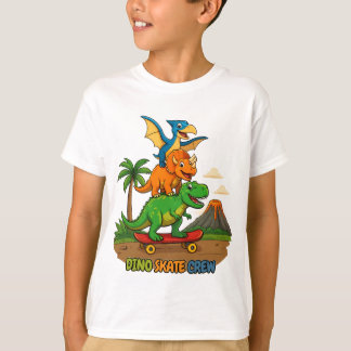 Camiseta Dino Skate Crew – Clube Esportivo Pré-Histórico