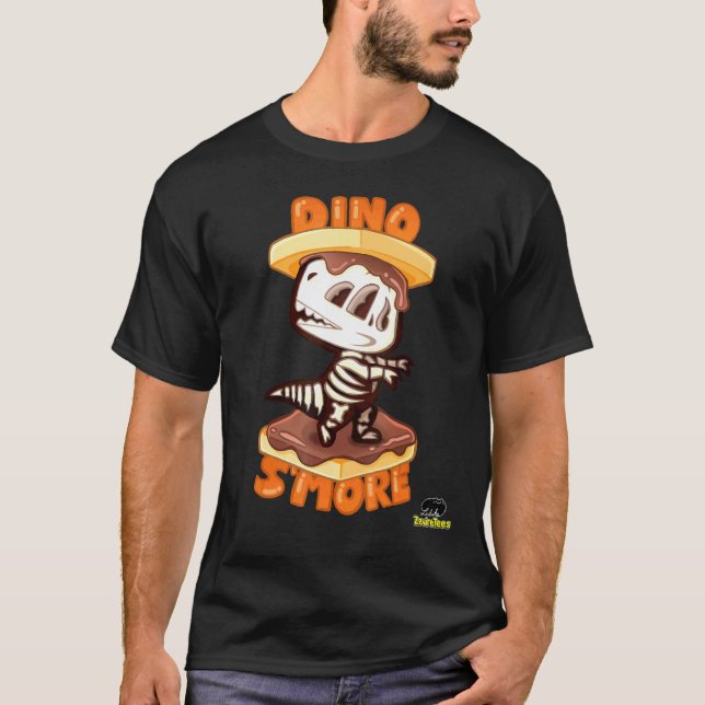 Camiseta Dino Smore Skeleton (Frente)