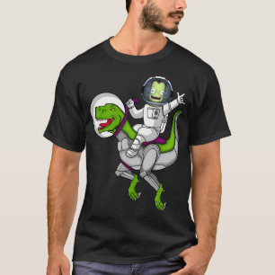 Camiseta Dino T-Rex Programa Espacial Kerbal Ksp