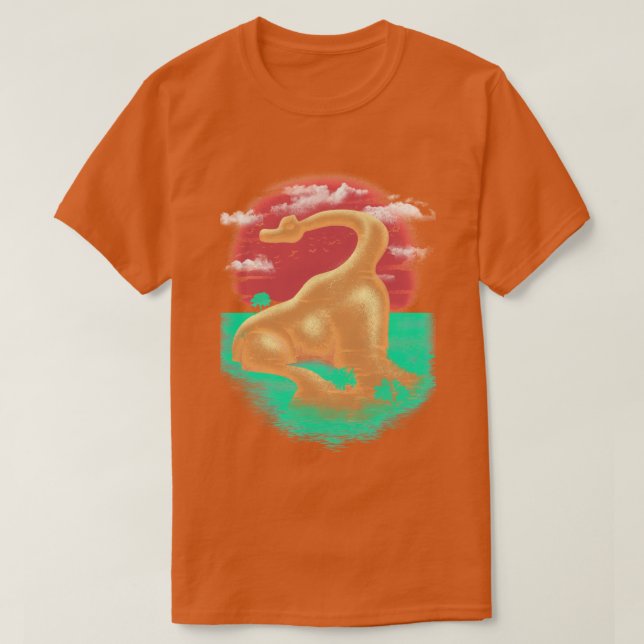 Camiseta Dino Time (Frente do Design)