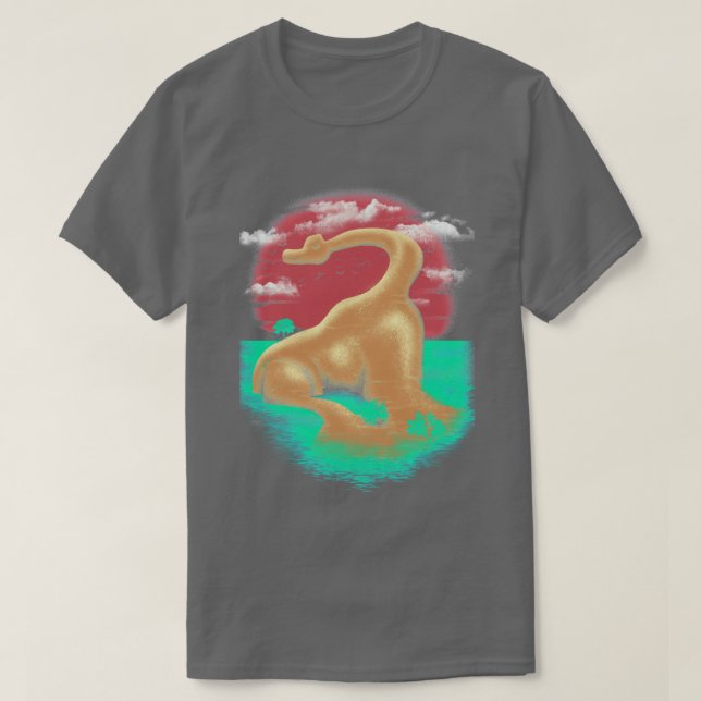Camiseta Dino Time (Frente do Design)