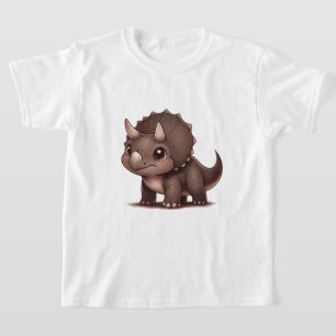 Camiseta Dino Triceratops - Coleção Kammli Friends