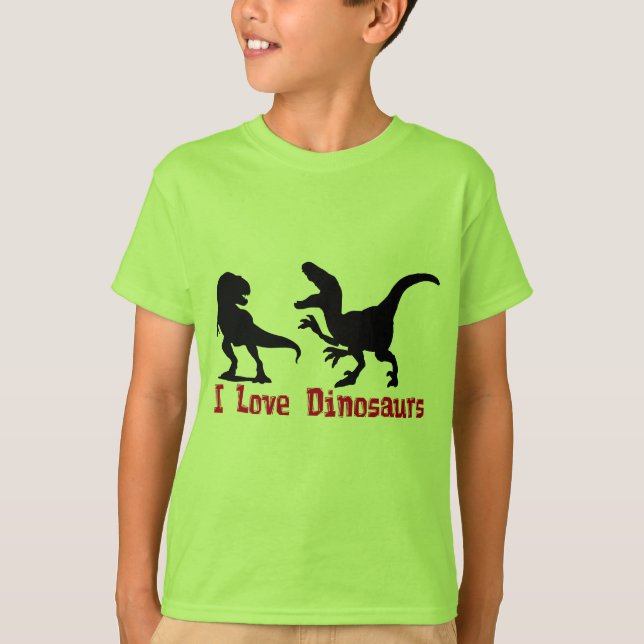 * Camiseta Dino World Boy (Frente)