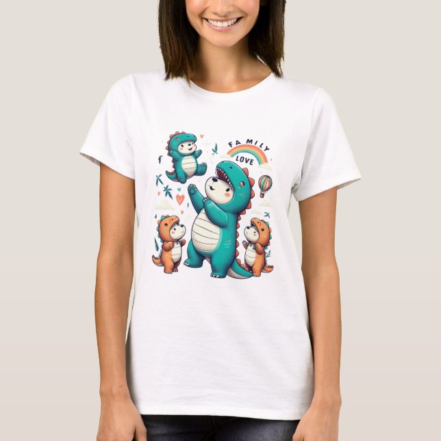 Camiseta DinoBear Bond (Frente)