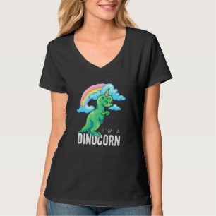 Camiseta Dinocorn Dinosaur Unicórnio Paleontólogo Fofo de 8