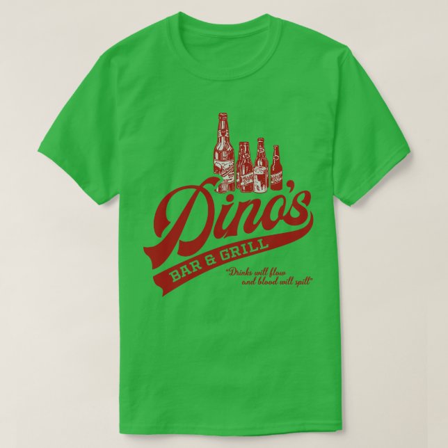 Camiseta Dinos Bar e Grill (Frente do Design)