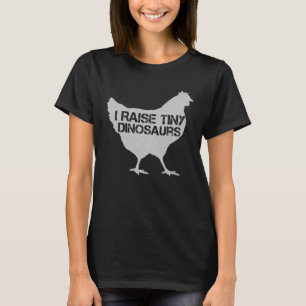 Camiseta Dinos Dinâmicos Frango Levanta Fazendeiro