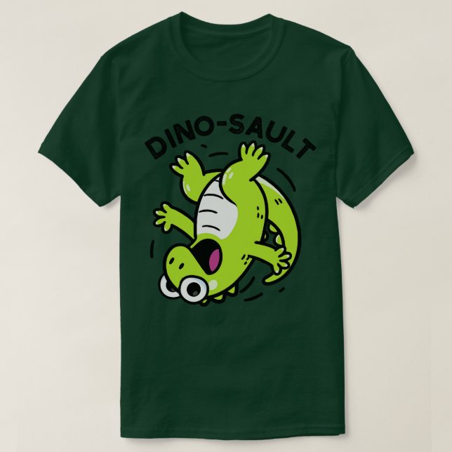Camiseta Dinosault Funny Dinossaur 1 (Frente do Design)