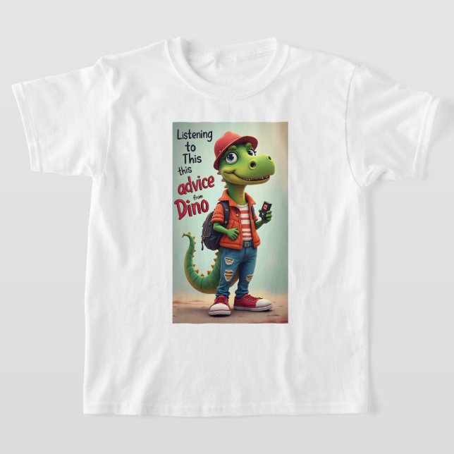 Camiseta dinosaur (Postura )