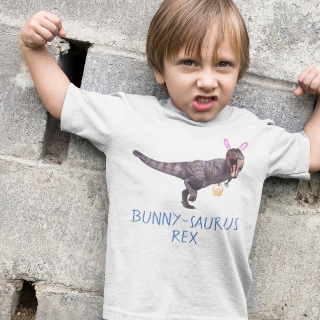 Camiseta Dinosaur Easter Bunny T-Rex Tyrannosaurus  Funny (Criador carregado)