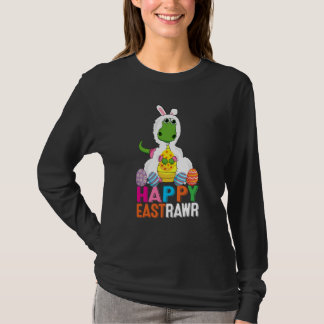 Camiseta Dinosaur Easter Day Eggs cellent Happy East Rawr r