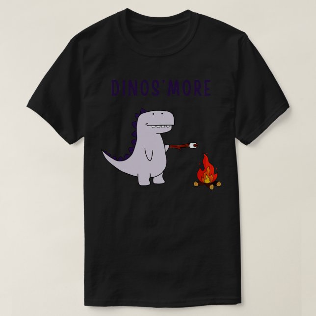 Camiseta Dinosaur Smores (Frente do Design)
