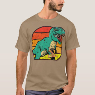 Camiseta Dinosaur Tre Pizza Graphic Pizza Lover Italian Foo