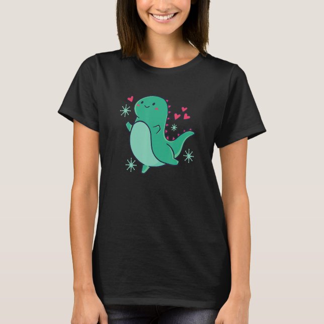 Camiseta Dinosaur Tyrannosaurus Rex Rex Reptile Dangerous 1 (Frente)