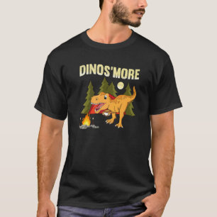 Camiseta Dinos'more Dinossauro Menino Camping Dino Smor