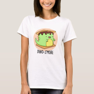 Camiseta Dinosmore Funny Dinosaur Pun