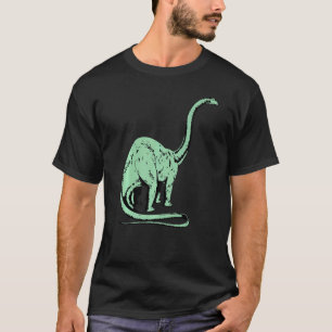 Camiseta Dinossaur Brontosaurus Pé Pré-Histórica Cuta Dino