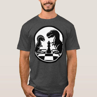Camiseta Dinossaur Chess Faceoff 1