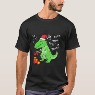 Camiseta Dinossaur Fa Ra Ra Ra Rawr T Rex Funny Natal Xm