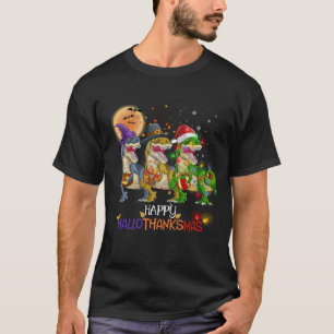 Camiseta Dinossaur Happy HalloObrigadoMas T Rex