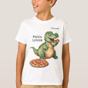 Camiseta Dinossaur Pizza Lover