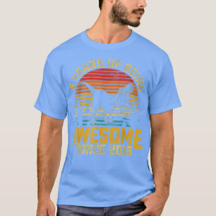 Camiseta Dinossaur Rex 2016 6 Anos 6 Aniversário
