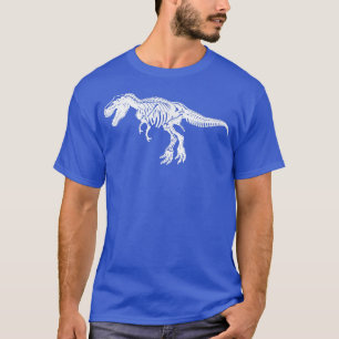 Camiseta Dinossaur Skeleton Engraçado Amante de os animais