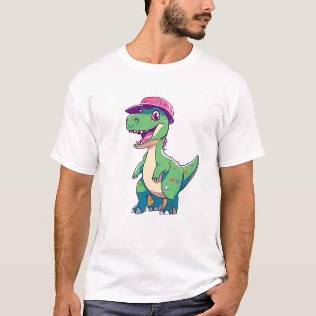 Camiseta dinossauro (Frente)