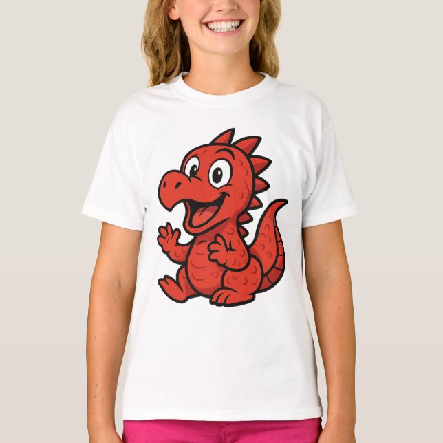 Camiseta dinossauro bebê (Frente)
