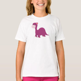 Camiseta Dinossauro Bonito, Dinossauro Rapariga, Dinossauro