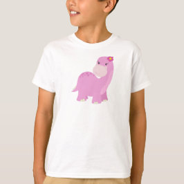 Camiseta Dinossauro Bonito, Dinossauro Rosa, Dinossauro Rap