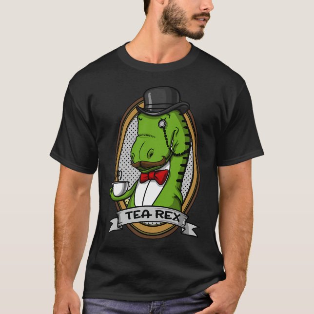 Camiseta Dinossauro Chá Rex (Frente)