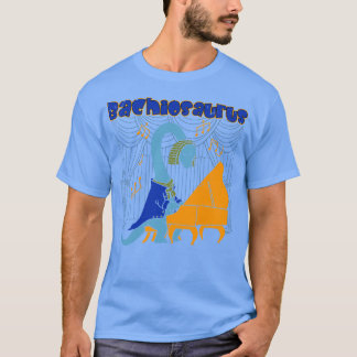 Camiseta Dinossauro Cinto Compositor Musical Bach Brachiosa