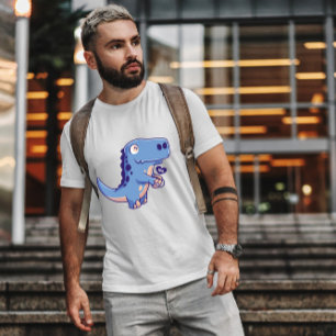 Camiseta Dinossauro Com Chá