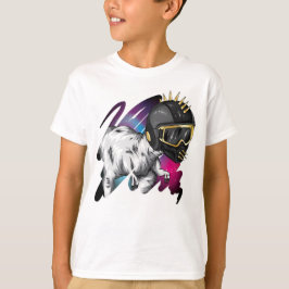 Camiseta Dinossauro com Helmet