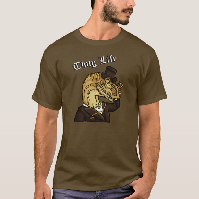Camiseta Dinossauro da vida do vândalo (Frente)