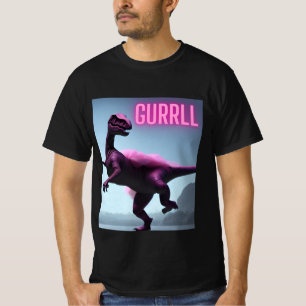 Camiseta Dinossauro dançante colorido em Tutu