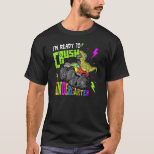 Camiseta Dinossauro De Caminhão Do Monstro Do Crush Kinderg